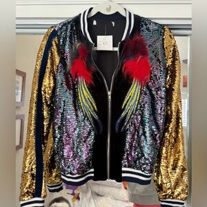 Mardi Gras Sequin Jacket